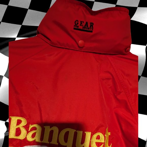 Vintage Banquet Racing Team Windbreaker XL - Picture 3 of 4